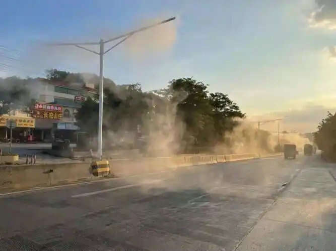 揚塵管控，無錫宜興“抑”塵不染