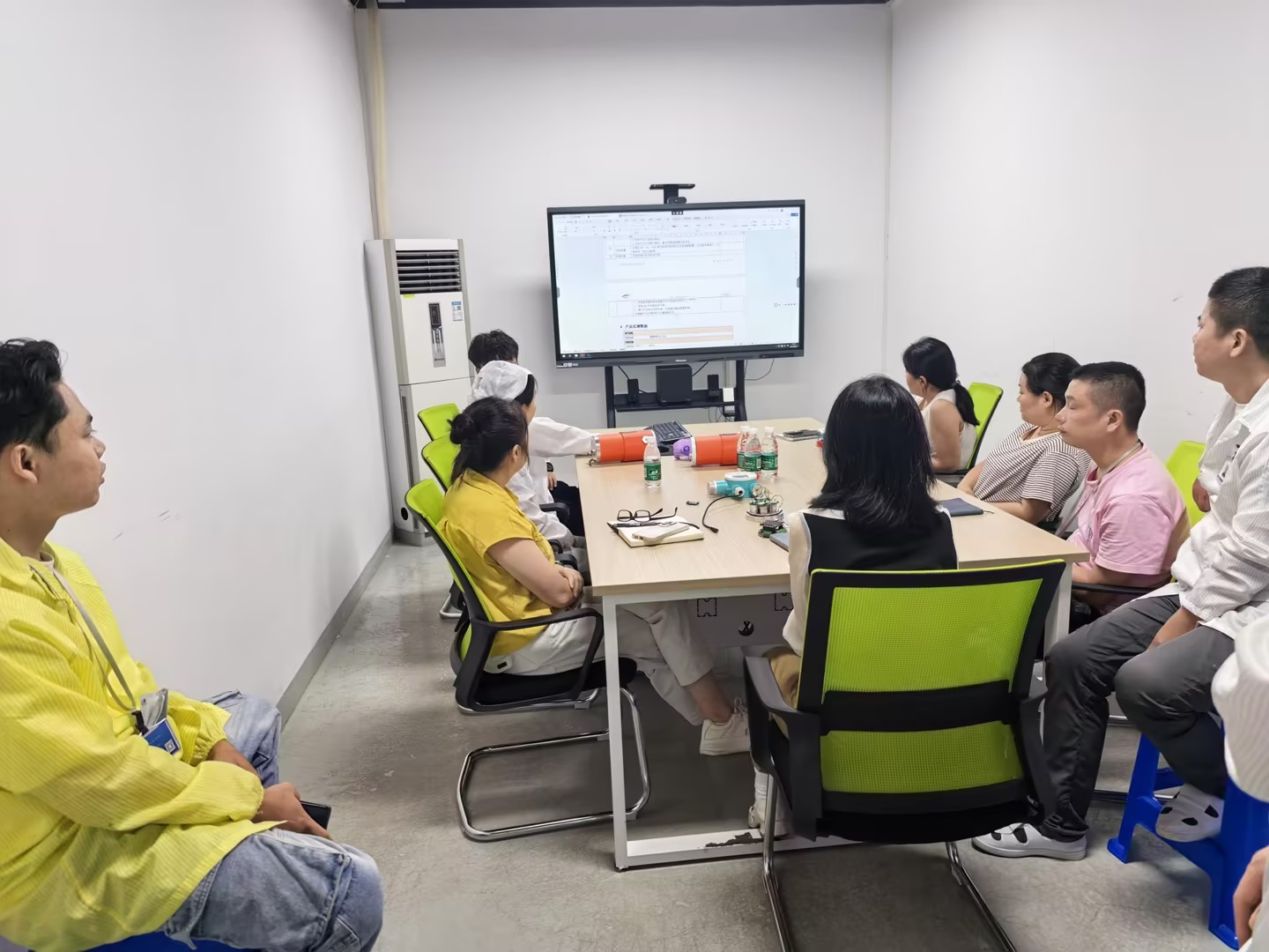 安帕爾公司重視一線員工技能提升----舉辦產(chǎn)品知識專項培訓